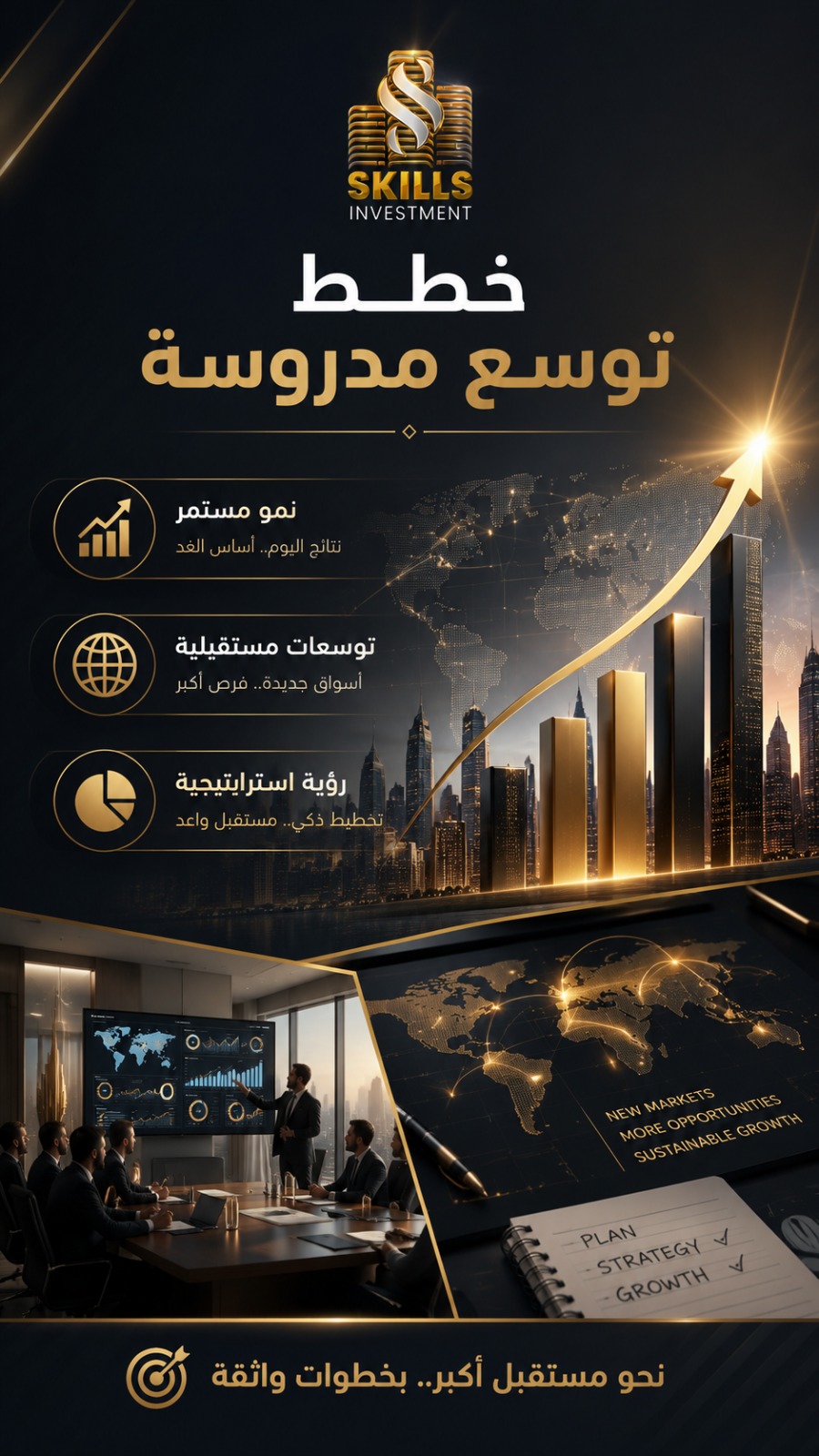 تخطيط وتوسع المشاريع