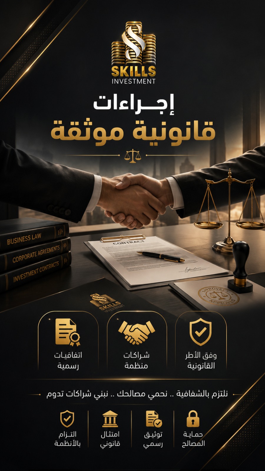 إجراءات قانونية موثقة